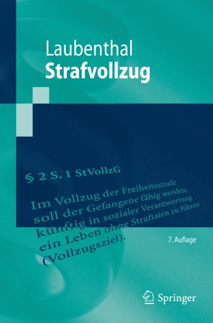 Klaus Laubenthal - Strafvollzug, E-bok