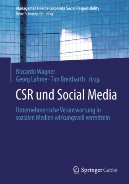 Tim Breitbarth, Georg Lahme, Riccardo Wagner - CSR und Social Media, E-bok