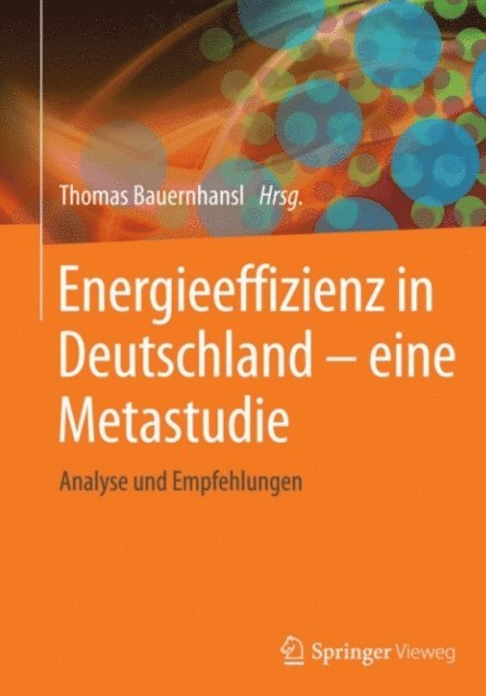 Thomas Bauernhansl - Energieeffizienz in Deutschland - eine Metastudie, E-bok