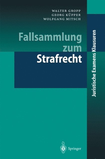 Wolfgang Mitsch, Georg Kupper, Walter Gropp - Fallsammlung zum Strafrecht, E-bok