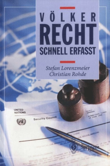 Christian Rohde, Stefan Lorenzmeier - Völkerrecht - Schnell erfasst, E-bok