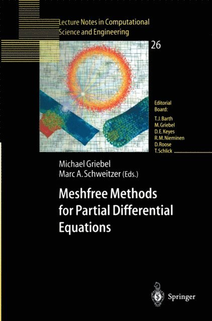 Marc A. Schweitzer, Michael Griebel - Meshfree Methods for Partial Differential Equations, E-bok. Tillgänglighet: Lägg i varukorg
