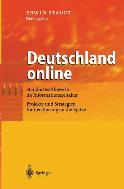 Erwin Staudt - Deutschland online, E-bok. Tillgänglighet: Lägg i varukorg