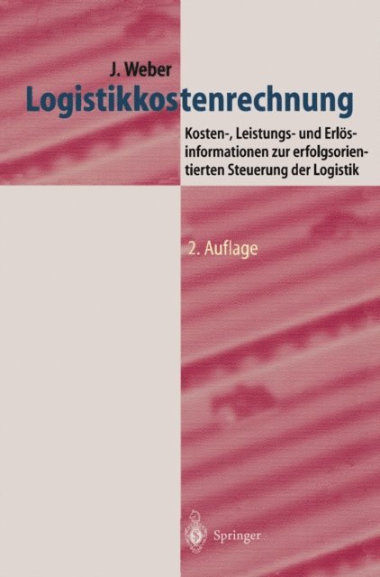 Jurgen Weber - Logistikkostenrechnung, E-bok