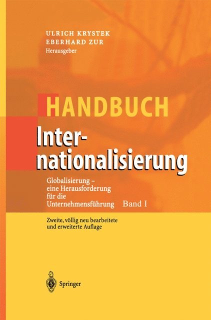 Eberhard Zur, Ulrich Krystek - Handbuch Internationalisierung, E-bok