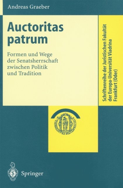 Andreas Graeber - Auctoritas patrum, E-bok