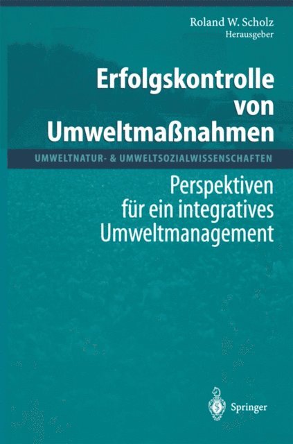 Roland W. Scholz - Erfolgskontrolle von Umweltmaßnahmen, E-bok