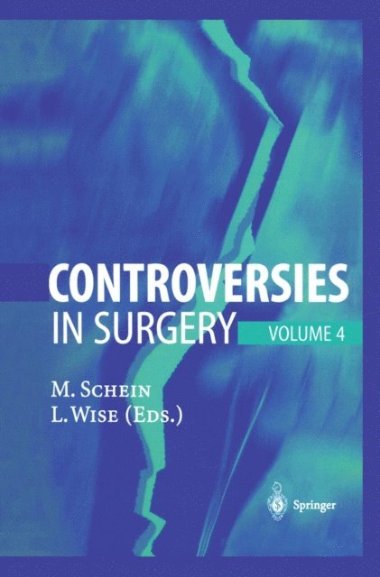 Leslie Wise, Moshe Schein - Controversies in Surgery, E-bok