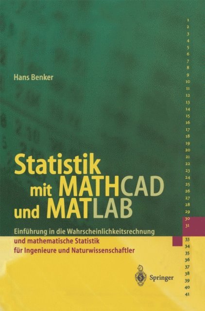 Hans Benker - Statistik mit MATHCAD und MATLAB, E-bok