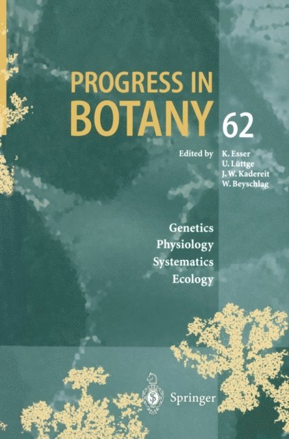 Joachim W. Kadereit - Progress in Botany, E-bok
