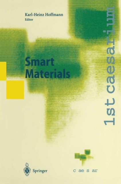 Karl-Heinz Hoffmann - Smart Materials, E-bok