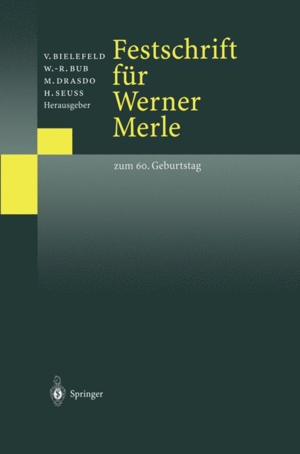Hanns Seu, Michael Drasdo, Wolf-Rudiger Bub, Volker Bielefeld - Festschrift für Werner Merle, E-bok