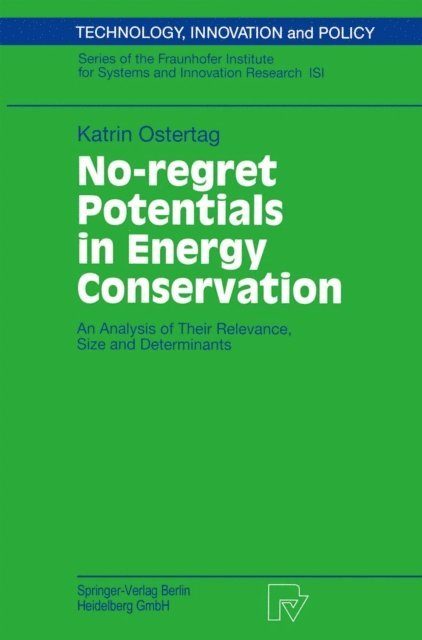 Katrin Ostertag - No-regret Potentials in Energy Conservation, E-bok