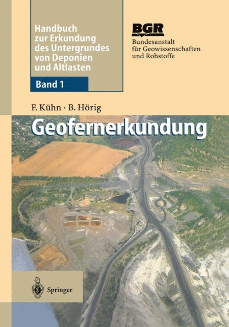 Bernhard Horig, Friedrich Kuhn, Bundesanstalt fur Geowissenschaften und Rohstoffe - Geofernerkundung, E-bok