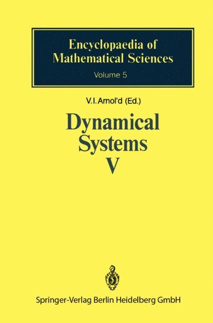L.P. Shil'nikov, Yu.S. Il'yashenko, V.S. Afrajmovich, V.I. Arnold, V.I. Arnold - Dynamical Systems V, E-bok
