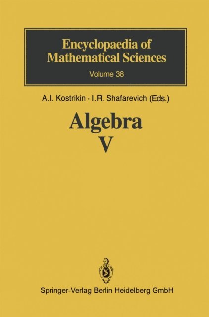 Yu.I. Manin, S.I. Gelfand, I.R. Shafarevich, A.I. Kostrikin - Homological Algebra, E-bok
