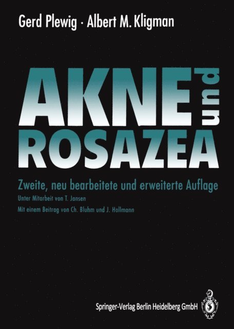 Albert M. Kligman, Gerd Plewig - Akne und Rosazea, E-bok