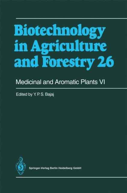 Y.P.S Bajaj - Medicinal and Aromatic Plants VI, E-bok