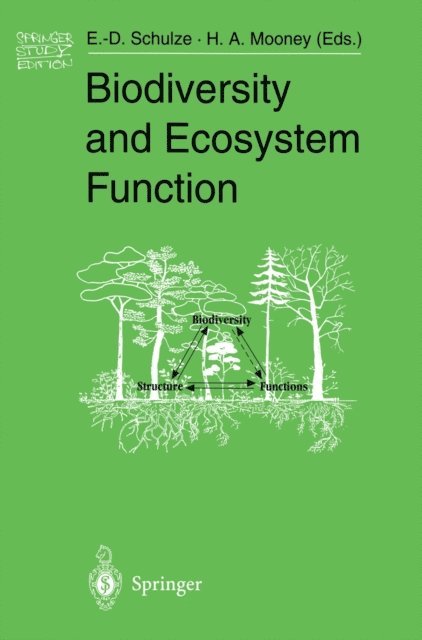 Harold A. Mooney, Ernst-Detlef Schulze - Biodiversity and Ecosystem Function, E-bok