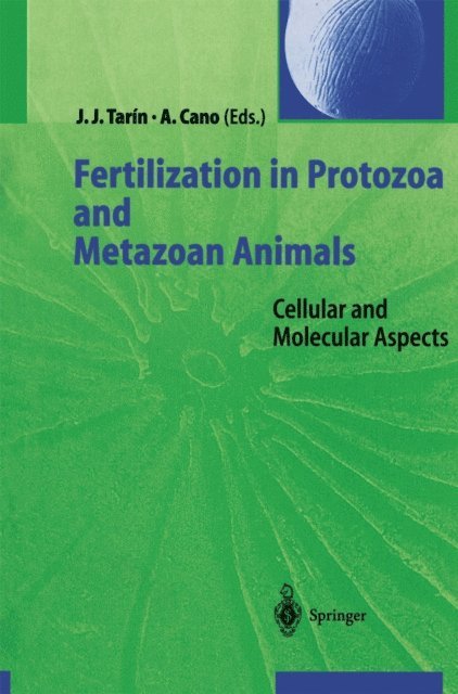 Antonio Cano, Juan J. Tarin - Fertilization in Protozoa and Metazoan Animals, E-bok