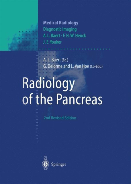 Albert L. Baert - Radiology of the Pancreas, E-bok