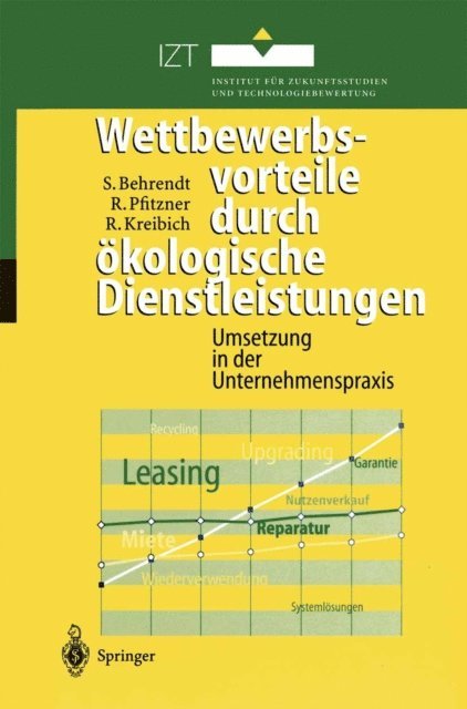 Rolf Kreibich, Ralf Pfitzner, Siegfried Behrendt - Wettbewerbsvorteile durch ökologische Dienstleistungen, E-bok