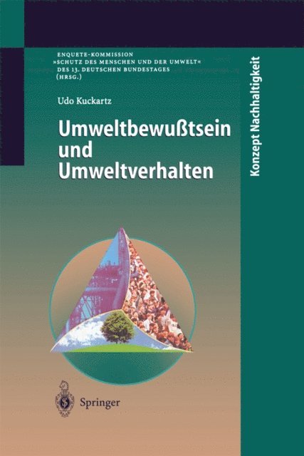 Udo Kuckartz - Umweltbewußtsein und Umweltverhalten, E-bok
