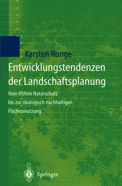 Karsten Runge - Entwicklungstendenzen der Landschaftsplanung, E-bok