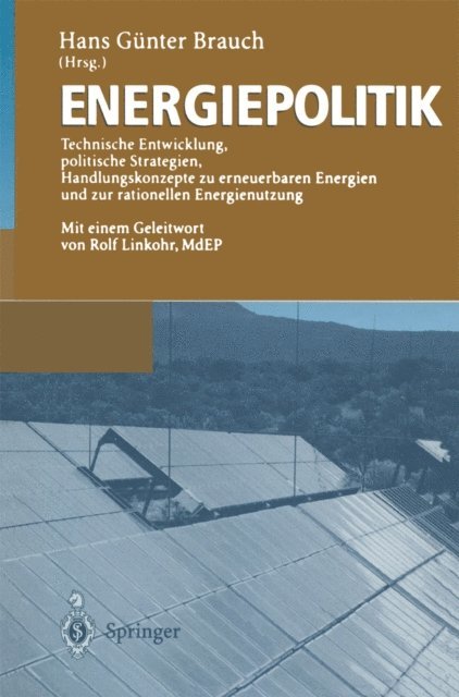 Hans Gunter Brauch - Energiepolitik, E-bok