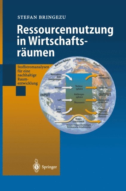 Stefan Bringezu - Ressourcennutzung in Wirtschaftsräumen, E-bok