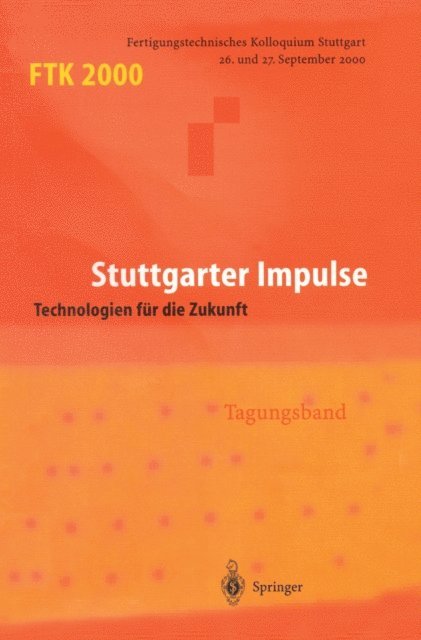 Gesellschaft fur Fertigungstechnik - FTK 2000, E-bok