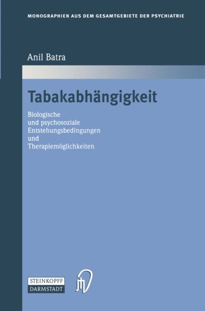 Anil Batra - Tabakabhängigkeit, E-bok