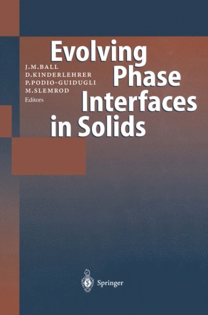 Marshall Slemrod, Paulo Podio-Guidugli, David Kinderlehrer, John M. Ball - Fundamental Contributions to the Continuum Theory of Evolving Phase Interfaces in Solids, E-bok