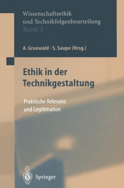 Armin Grunwald, Stephan Saupe - Ethik in der Technikgestaltung, E-bok