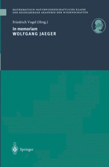 Friedrich Vogel - In memoriam Wolfgang Jaeger, E-bok