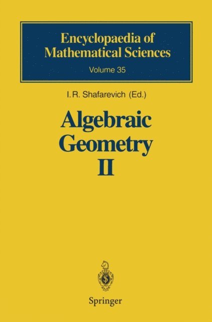 I.R. Shafarevich - Algebraic Geometry II, E-bok