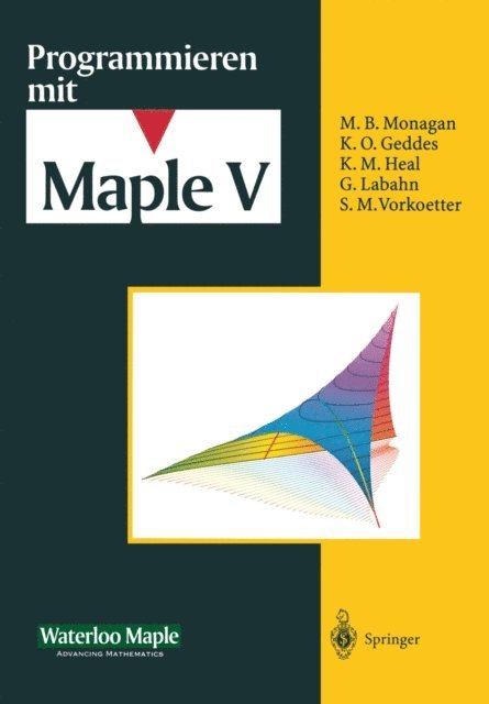 Waterloo Maple Incorporated - Programmieren mit Maple V, E-bok. Tillgänglighet: Lägg i varukorg