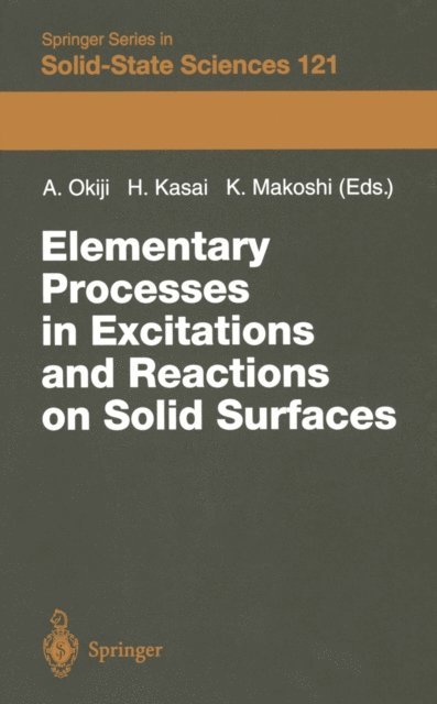 Kenji Makoshi, Hideaki Kasai, Ayao Okiji - Elementary Processes in Excitations and Reactions on Solid Surfaces, E-bok