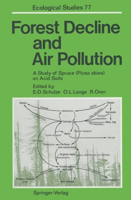Ram Oren, Otto L. Lange, Ernst-Detlef Schulze - Forest Decline and Air Pollution, E-bok