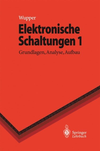 Ulf Niemeyer, Horst Wupper - Elektronische Schaltungen 1, E-bok