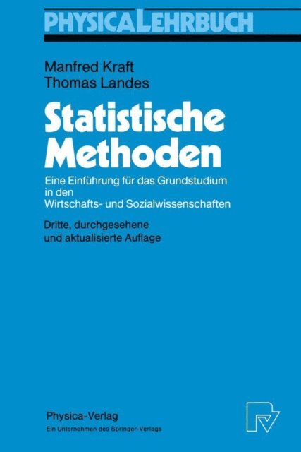 Thomas Landes, Manfred Kraft - Statistische Methoden, E-bok