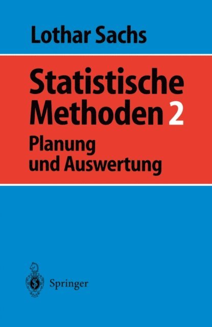Lothar Sachs - Statistische Methoden 2, E-bok