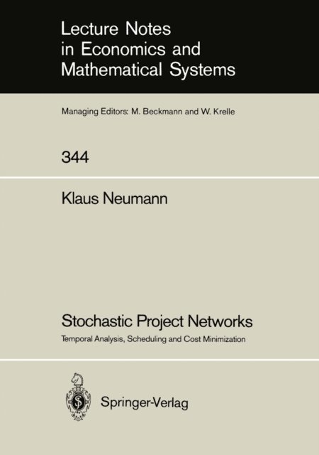 Klaus Neumann - Stochastic Project Networks, E-bok
