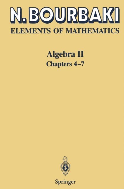 N. Bourbaki - Algebra II, E-bok