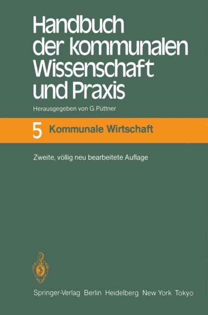 Gunter Puttner - Handbuch der kommunalen Wissenschaft und Praxis, E-bok
