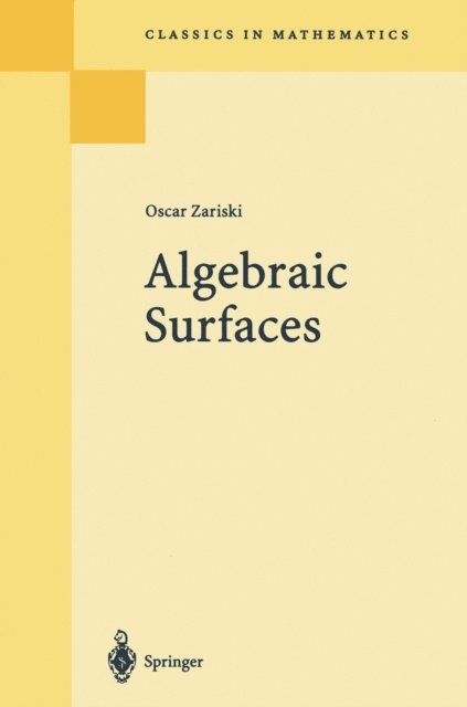 Oscar Zariski - Algebraic Surfaces, E-bok