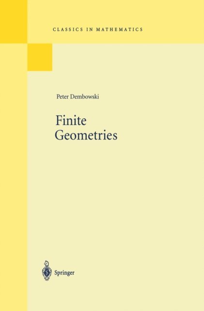 Peter Dembowski - Finite Geometries, E-bok