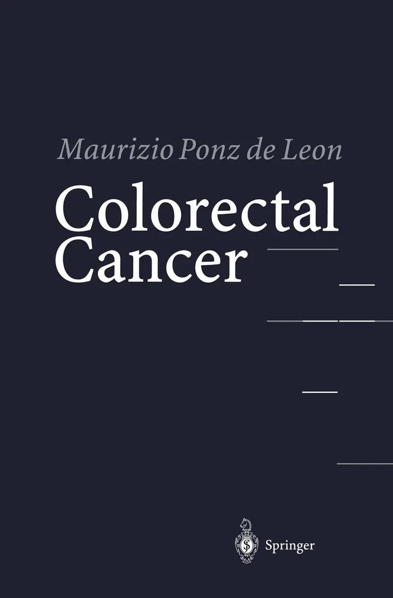 Maurizio Ponz de Leon - Colorectal Cancer, Häftad. Tillgänglighet: Lägg i varukorg