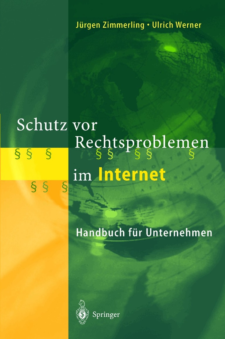 Jürgen Zimmerling, Ulrich Werner - Schutz vor Rechtsproblemen im Internet, Häftad
