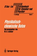 Taschenbuch f�r Chemiker und Physiker